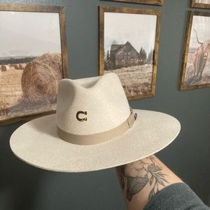Charlie One Horse hat- Large -Tan
